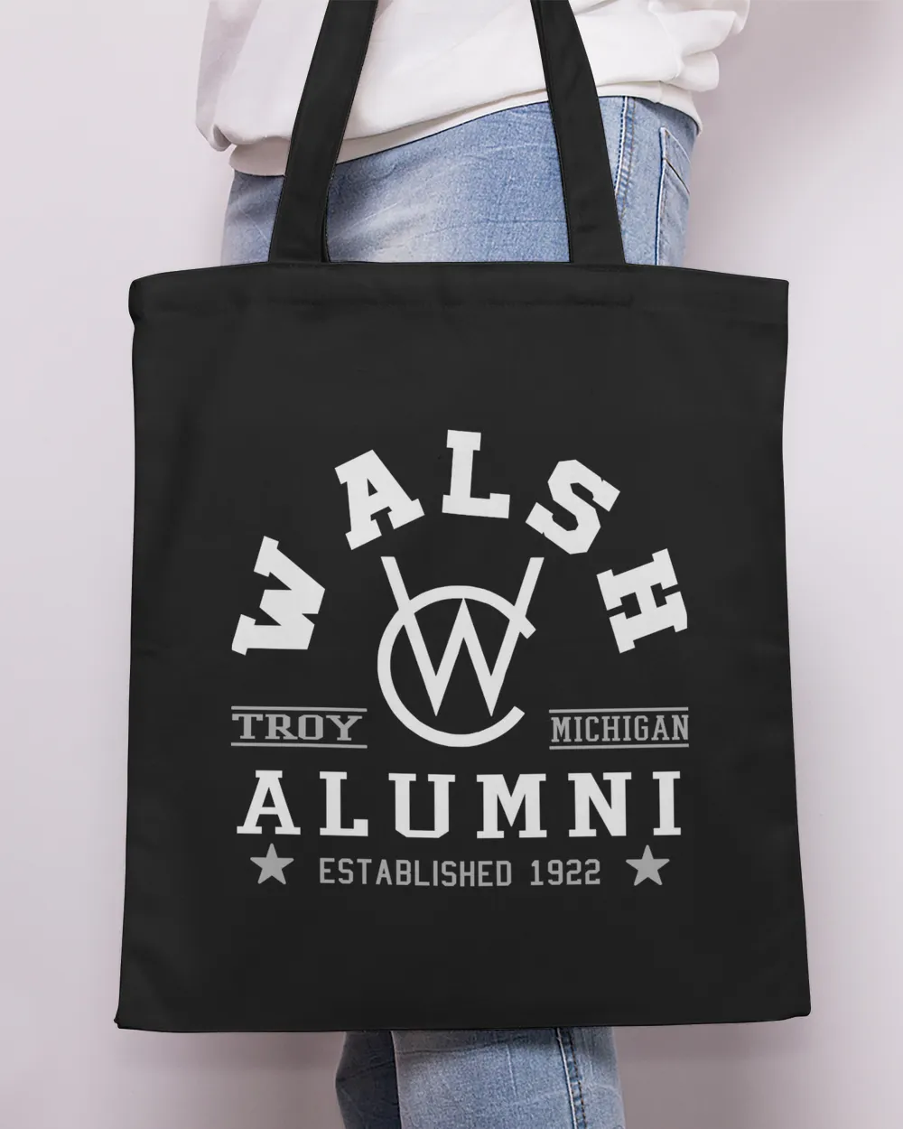 Walsh CL Nation Tote Bag - Printed in the EU black onesize