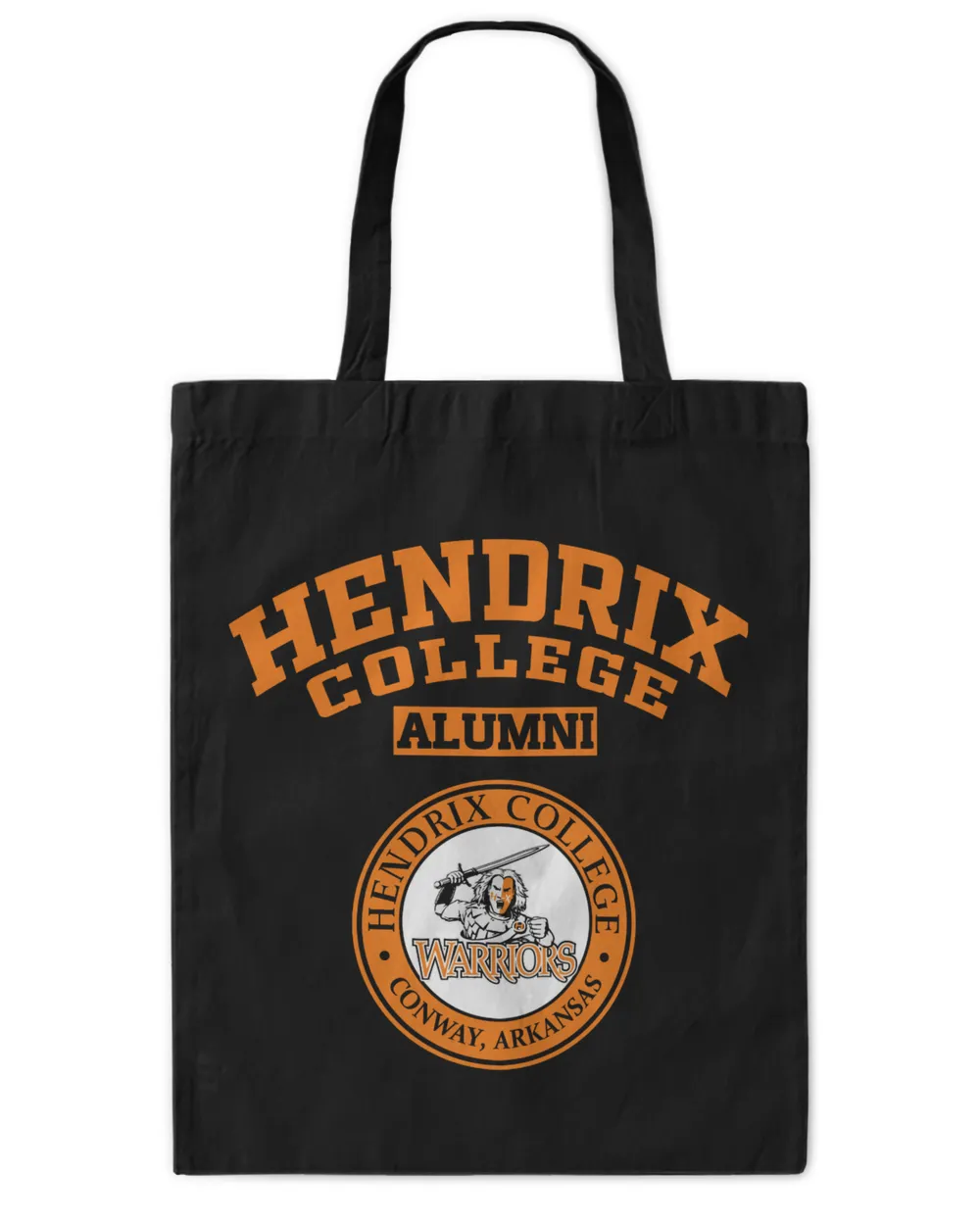 Hendrix College 2 LGO Tote Bag - Printed in the EU black onesize