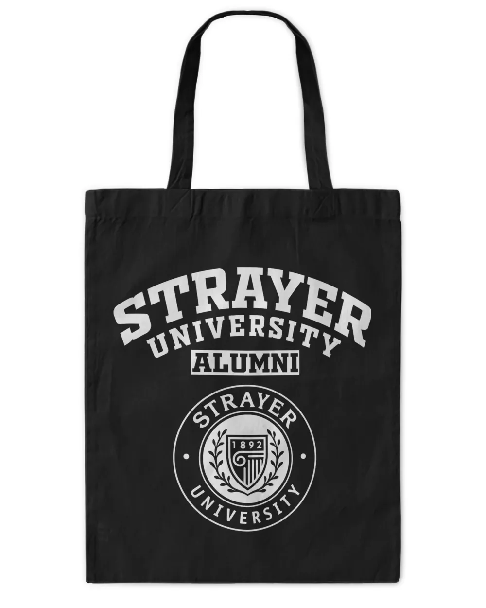 Strayer University LGO Tote Bag - Printed in the EU black onesize