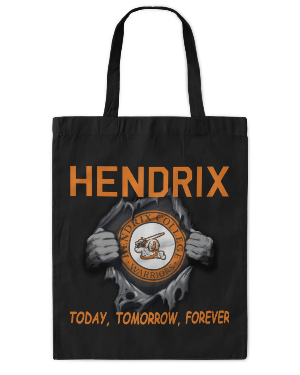 Hendrix College Today forever US Tote Bag - Printed in the EU black onesize