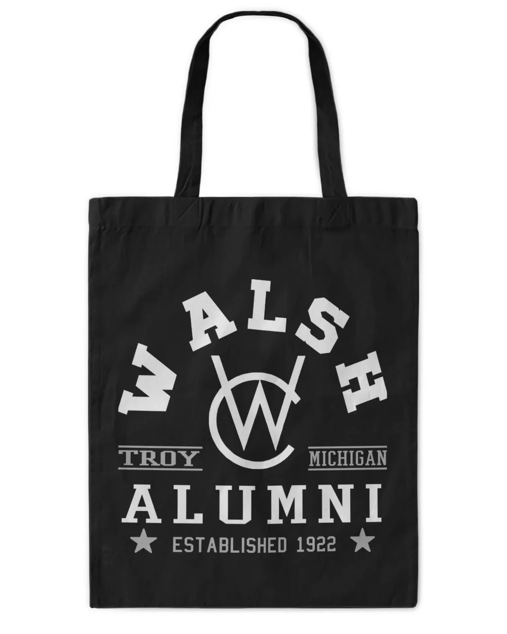 Walsh CL Nation Tote Bag - Printed in the EU black onesize