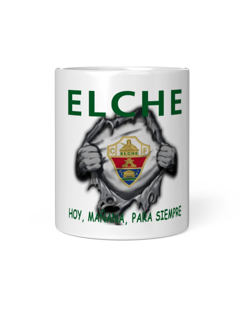 Elche CF today Forever SPA White Mug white 11oz