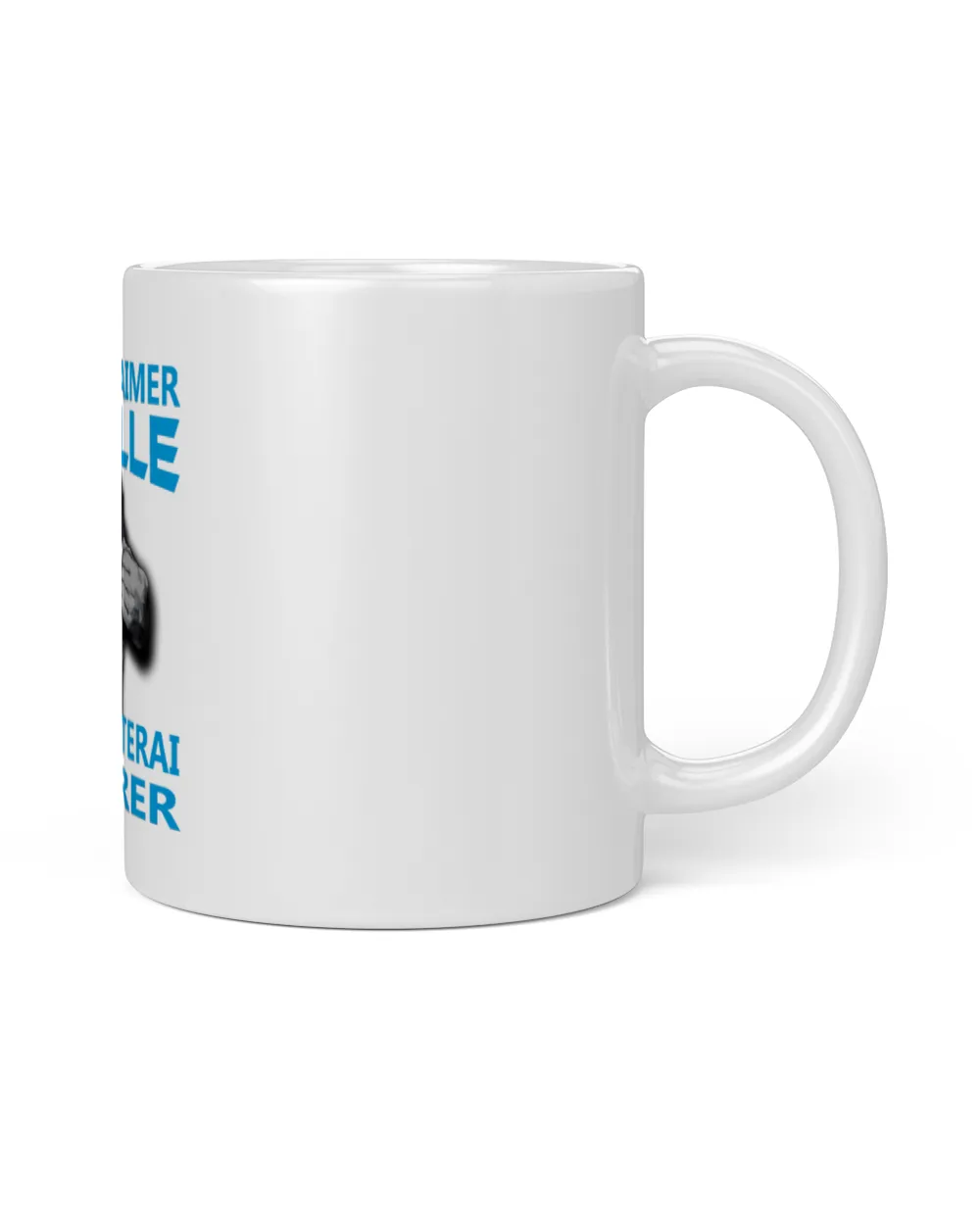 Olympique de Marseille I will only stop FRA White Mug white 11oz