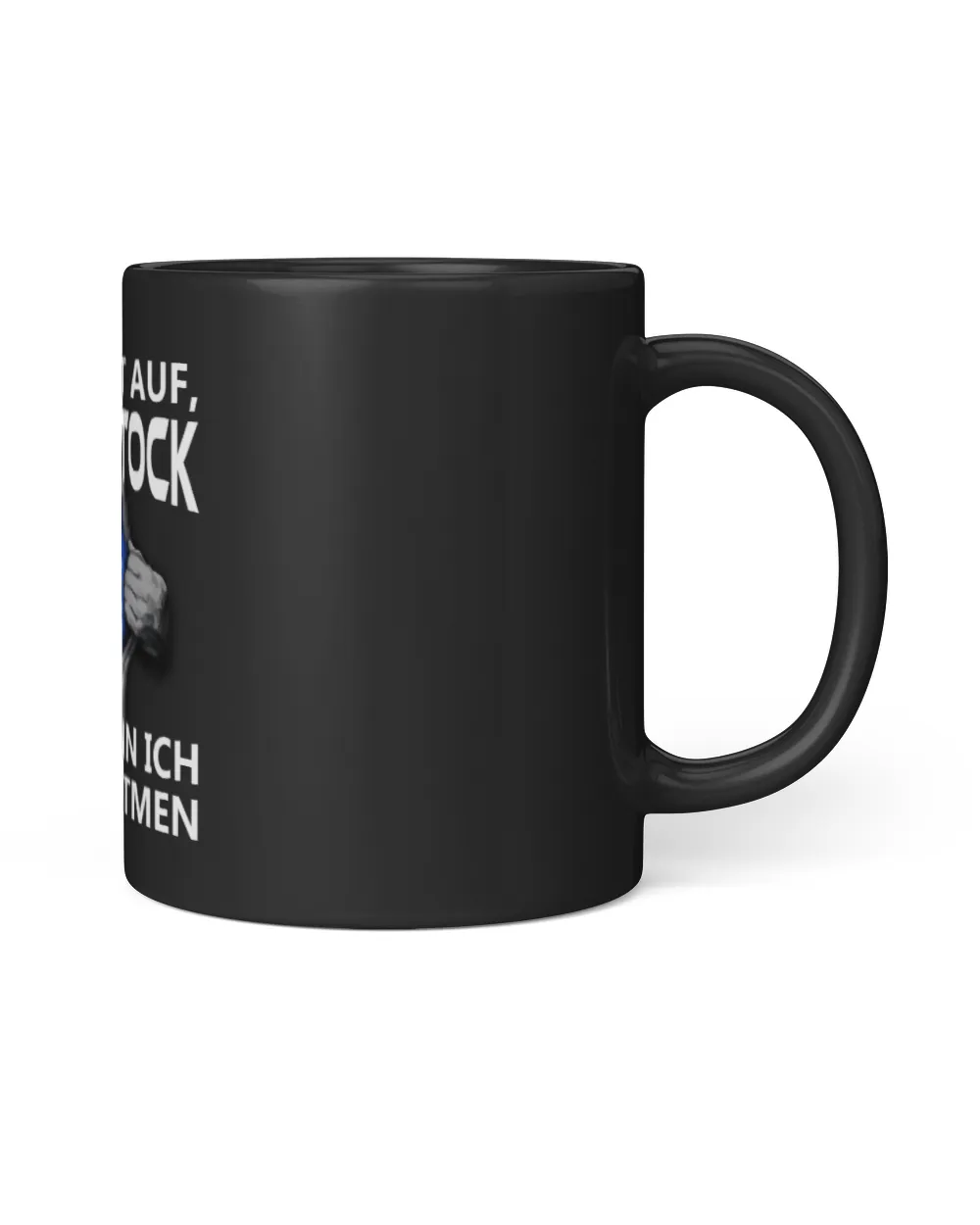 FC Hansa Rostock I will only stop GER Black Mug 11oz black 11oz