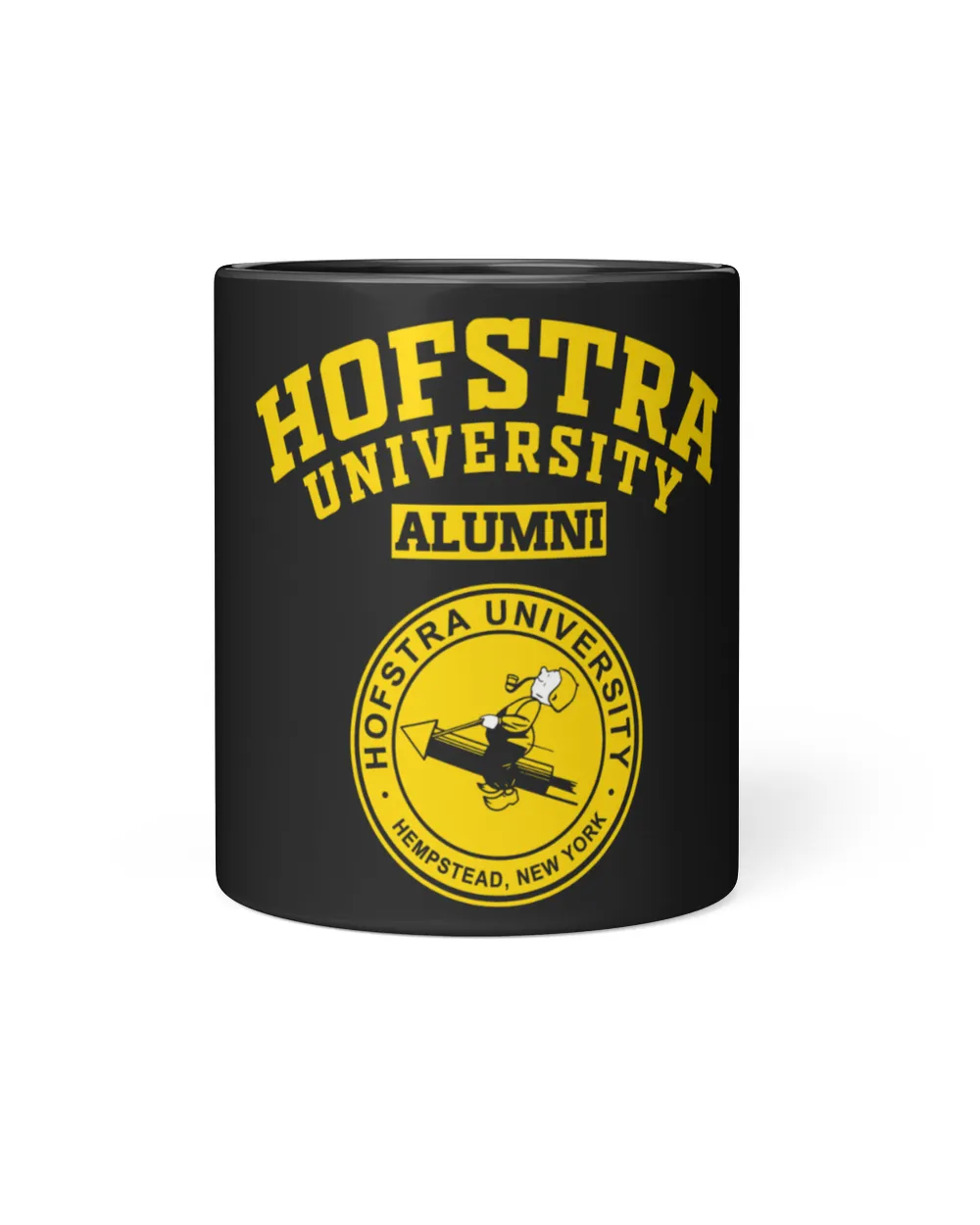 Hofstra University 2 LGO Black Mug 11oz black 11oz