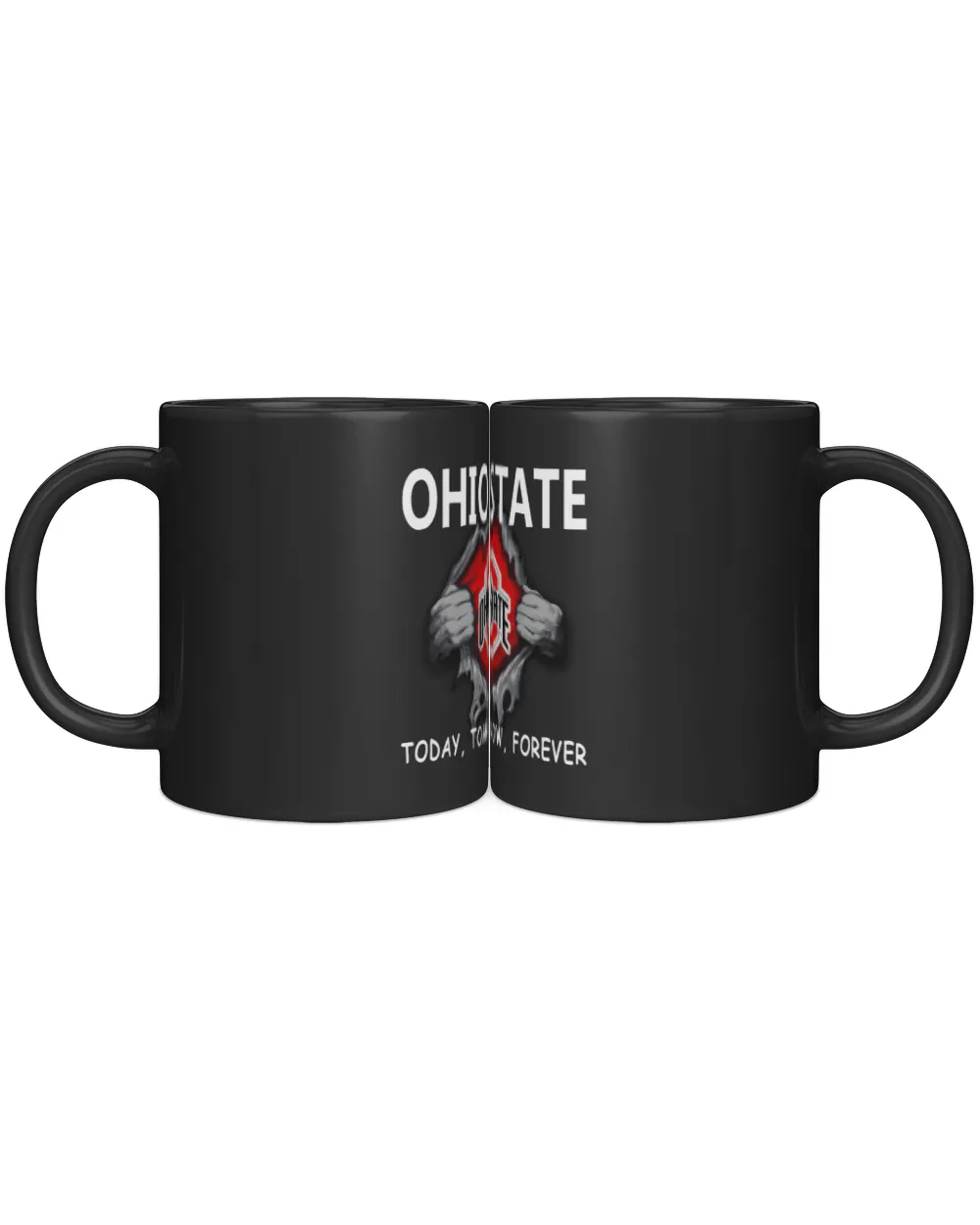 Ohio State Buckeyes Today forever Black Mug 11oz black 11oz