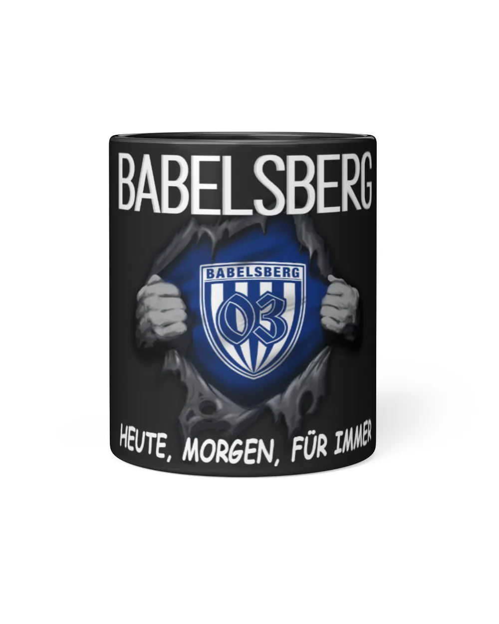 SV Babelsberg 03 Today forever GER Black Mug 11oz black 11oz