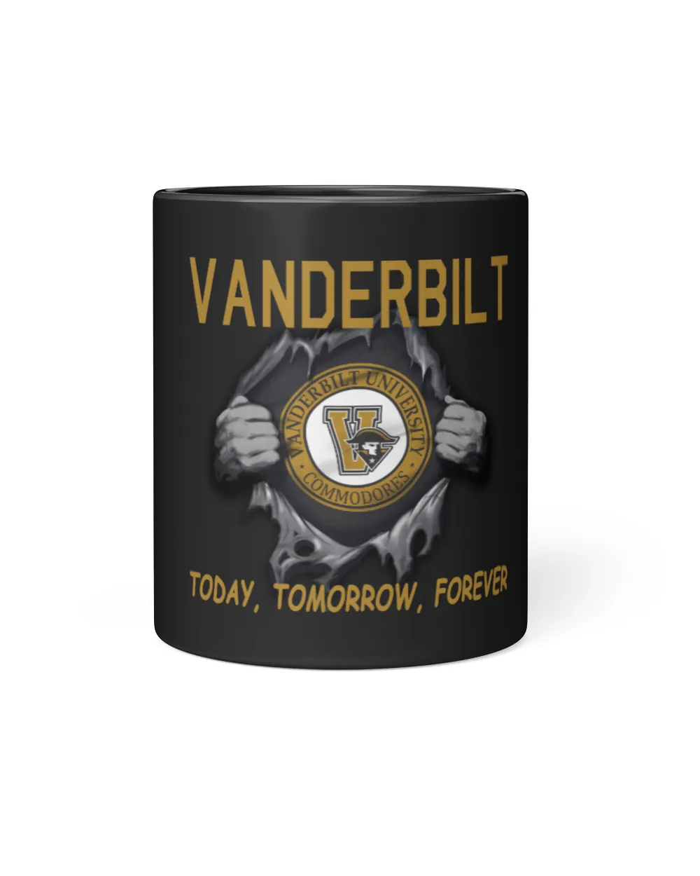 Vanderbilt Commodores Today forever US Black Mug 11oz black 11oz