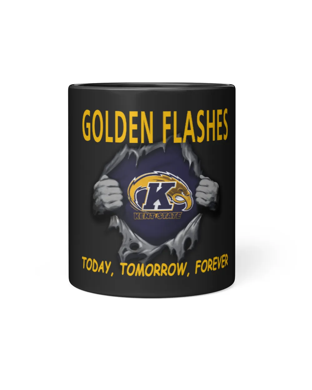 Kent State Golden Flashes tomorrow forever US Black Mug 11oz black 11oz