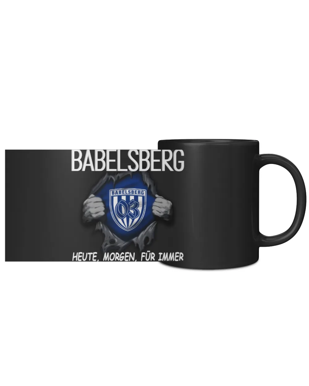 SV Babelsberg 03 Today forever GER Black Mug 11oz black 11oz