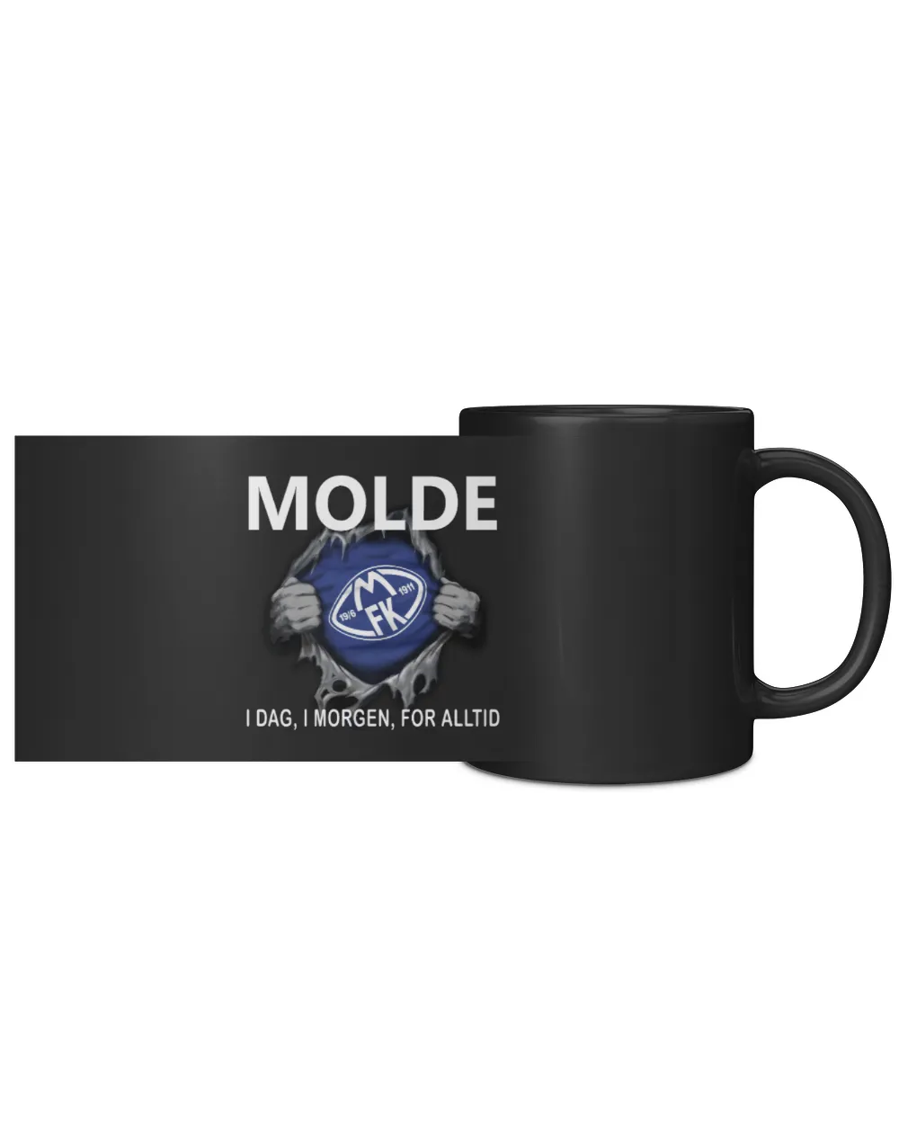 Molde FK Today forever NOR Black Mug 11oz black 11oz
