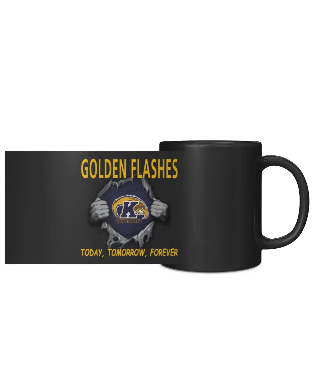 Kent State Golden Flashes tomorrow forever US Black Mug 11oz black 11oz