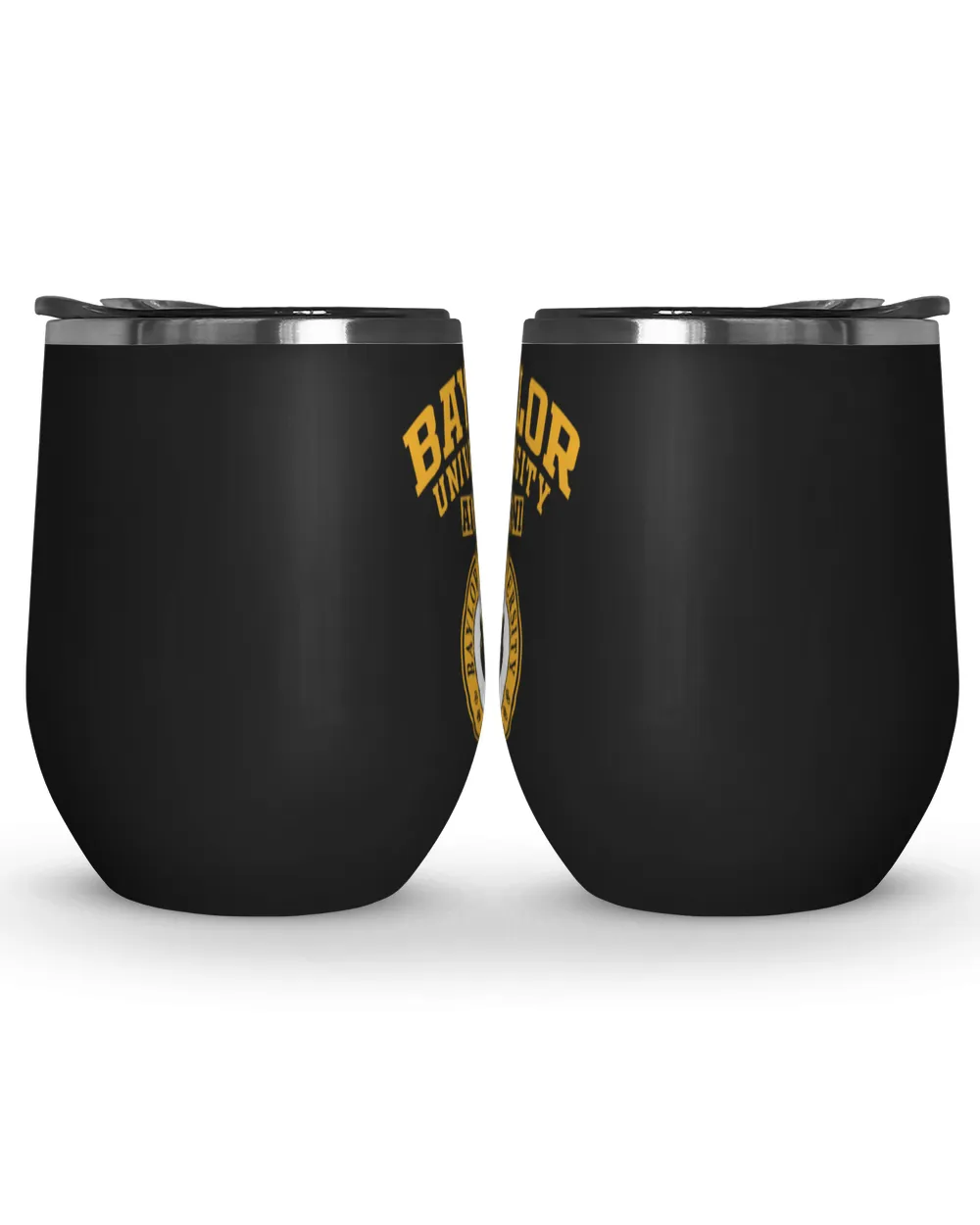 Baylor University Lgo Wine Tumbler (12 oz) black 12oz