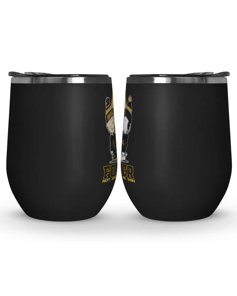 Arizona State Sun Devils not just when we win US Wine Tumbler (12 oz) black 12oz