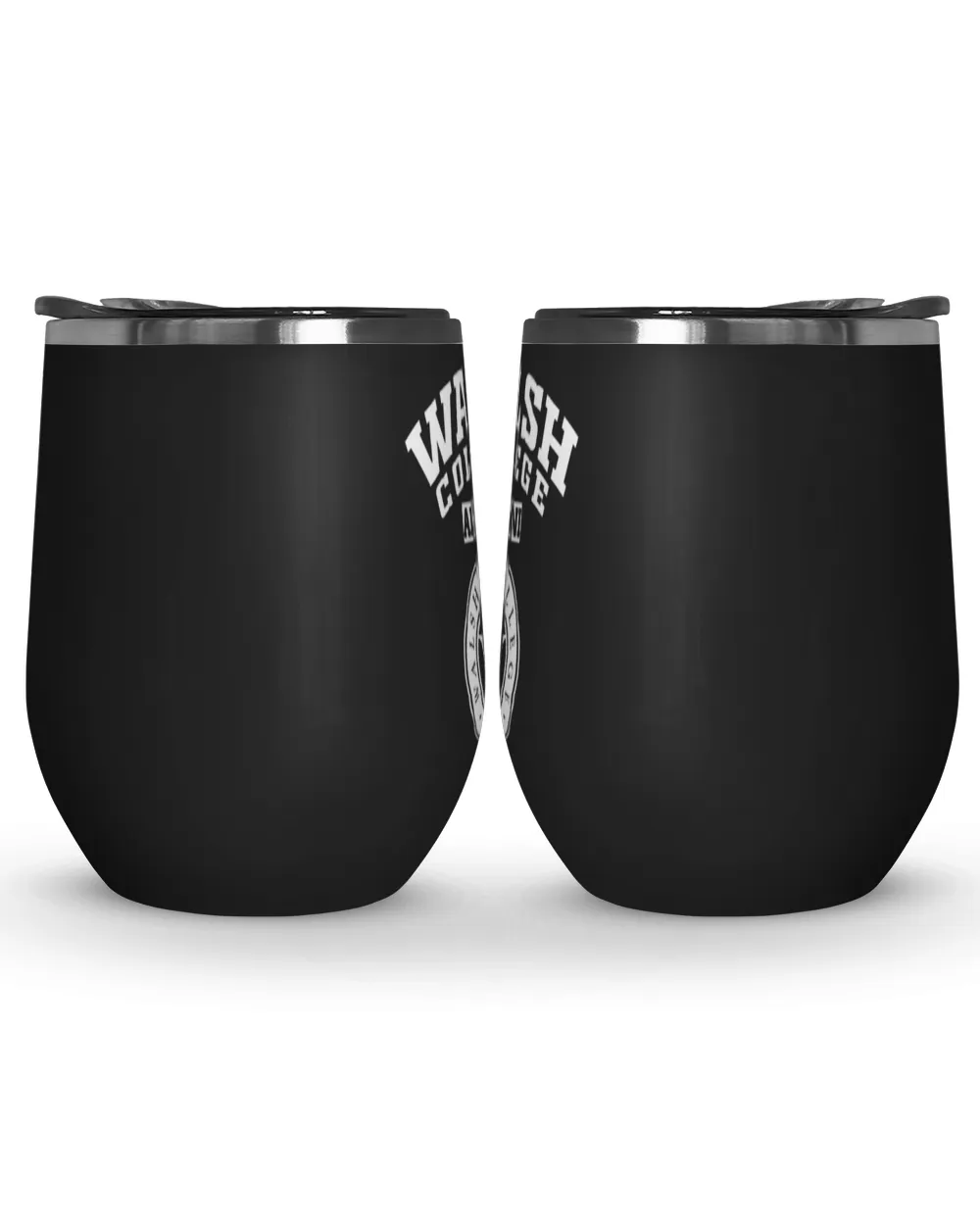 Walsh CL LGO Wine Tumbler (12 oz) black 12oz