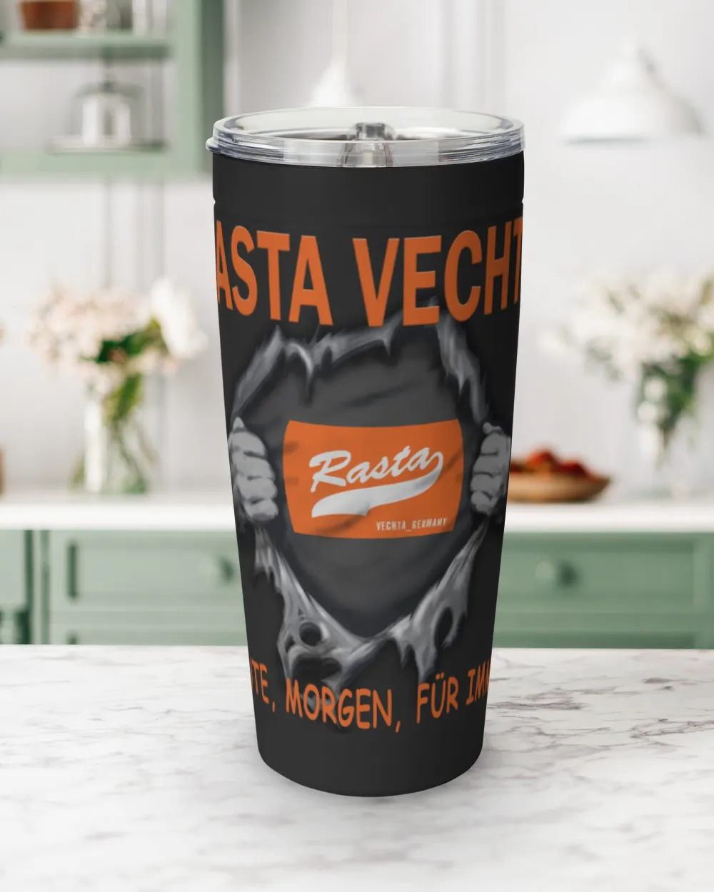 Rasta Vechta bas today Forever GER Viking Tumbler (20oz) black 20oz