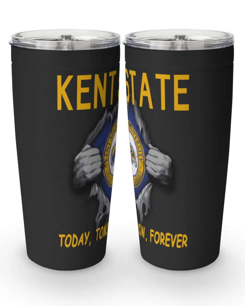 Kent State University Today forever US Viking Tumbler (20oz) black 20oz