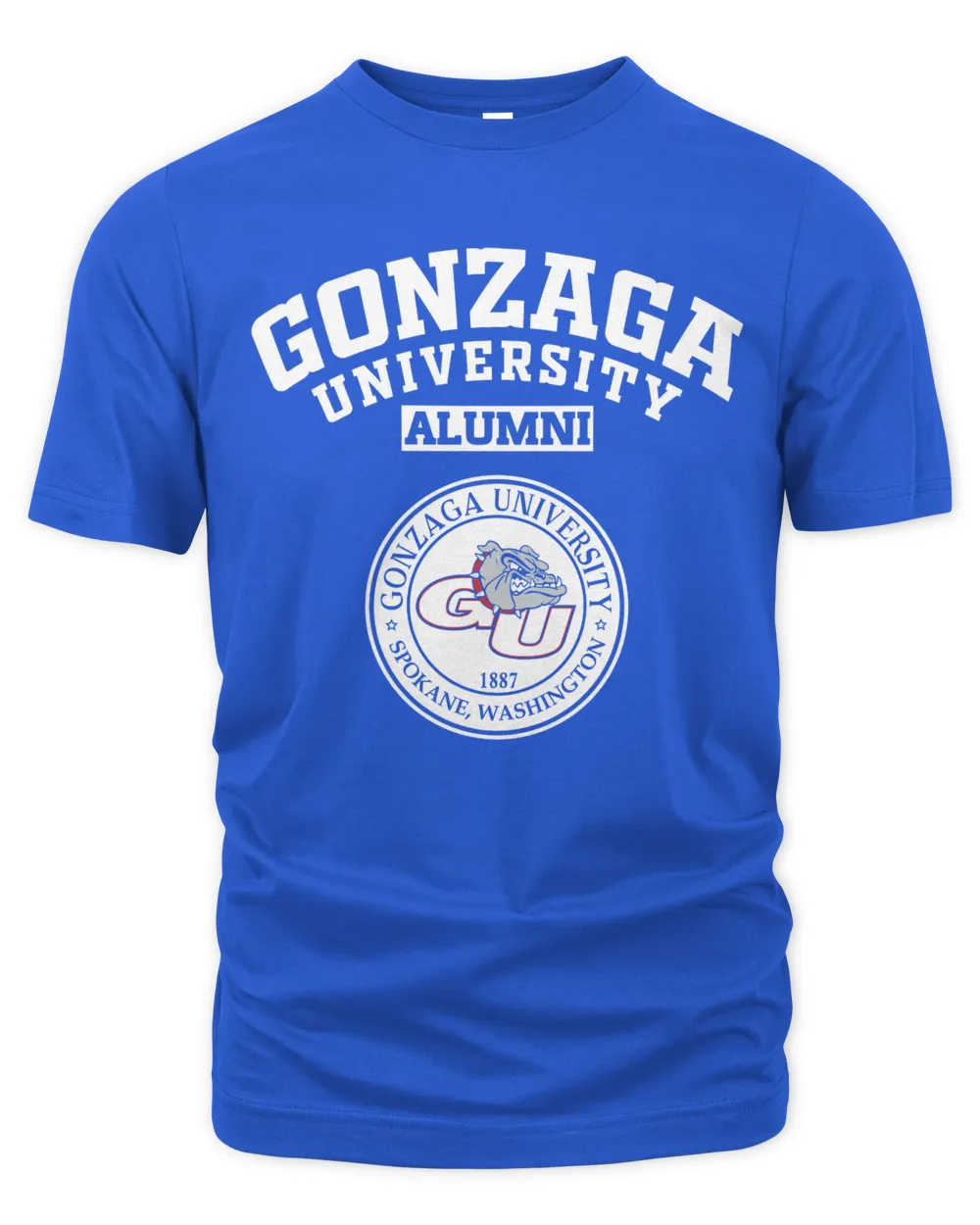 Gonzaga University 2 LGO Unisex Premium T-Shirt royal s