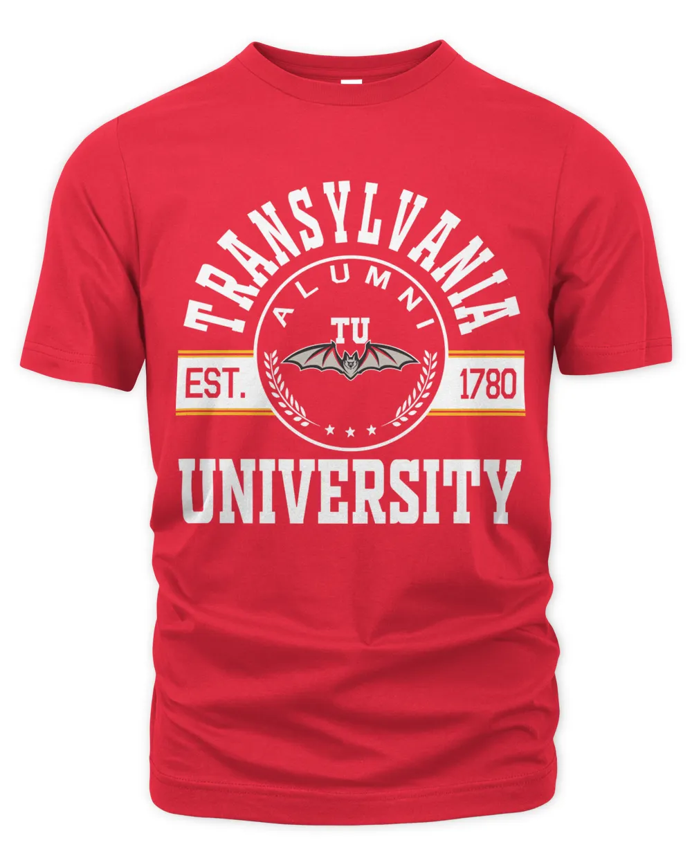 Transylvania University Lgo2 Unisex Premium T-Shirt red s