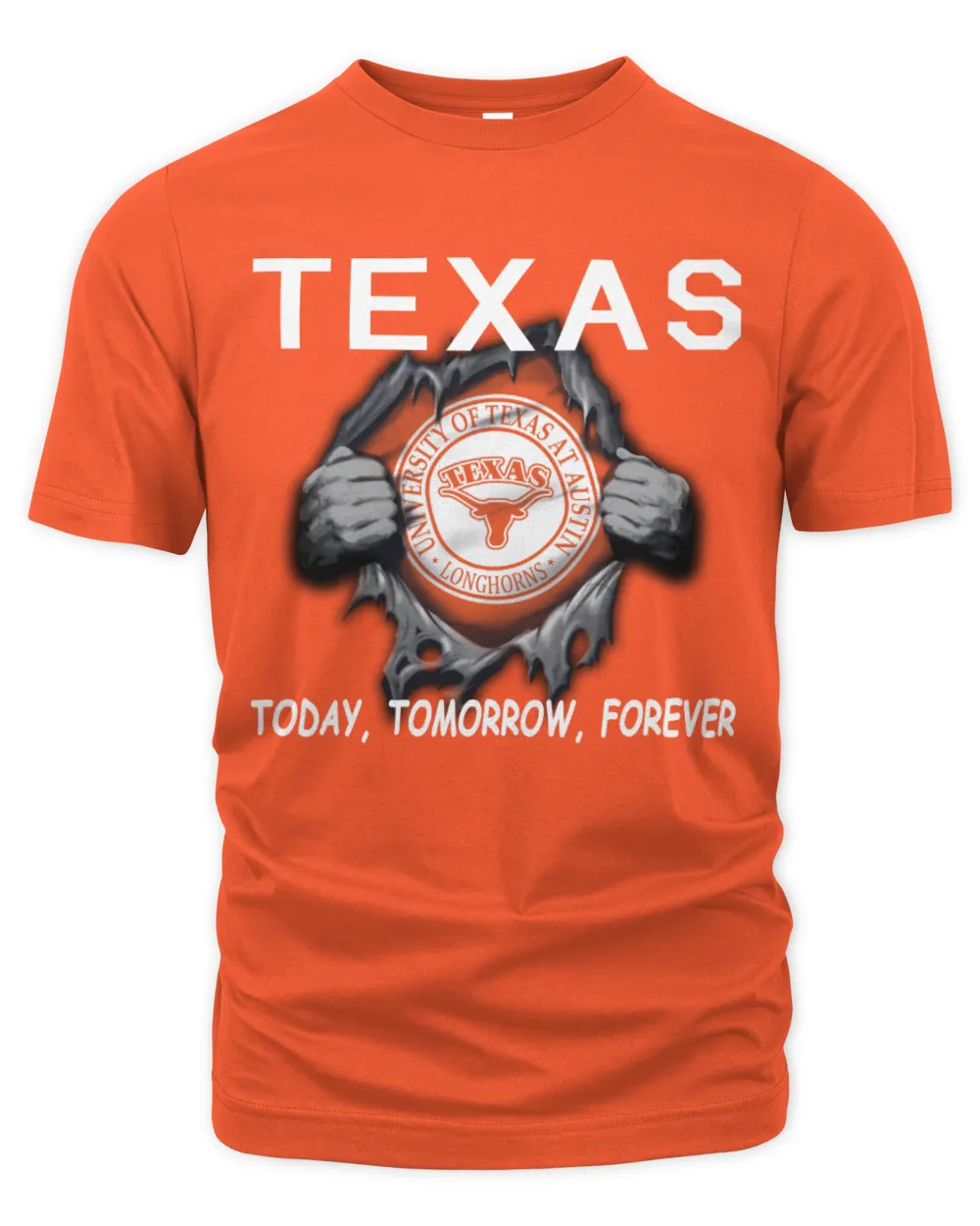 University of Texas at Austin Today forever US Unisex Premium T-Shirt orange s