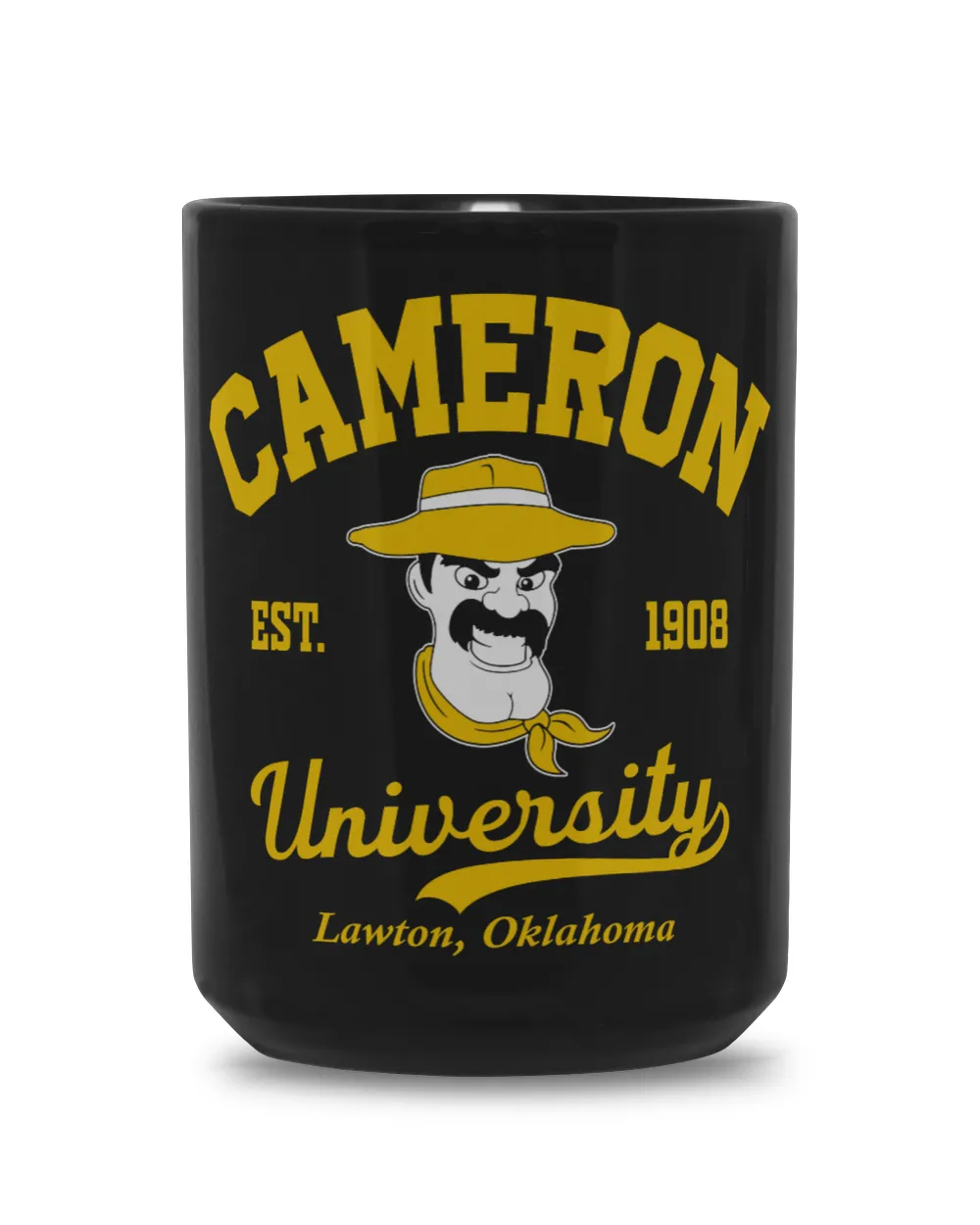 Cameron Uni OK Motto Black Mug 15oz black 15oz