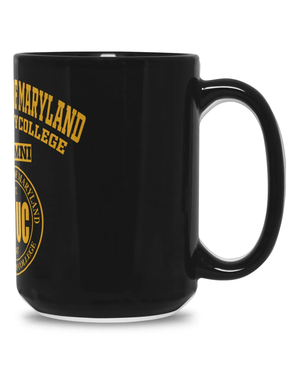 UNI of Maryland UC LGO Black Mug 15oz black 15oz