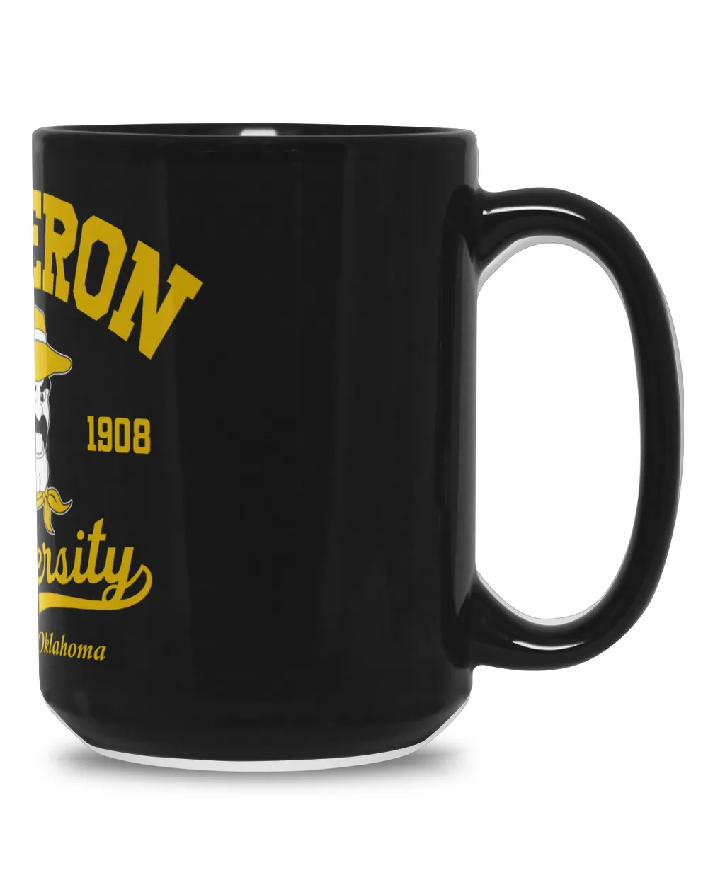 Cameron Uni OK Motto Black Mug 15oz black 15oz