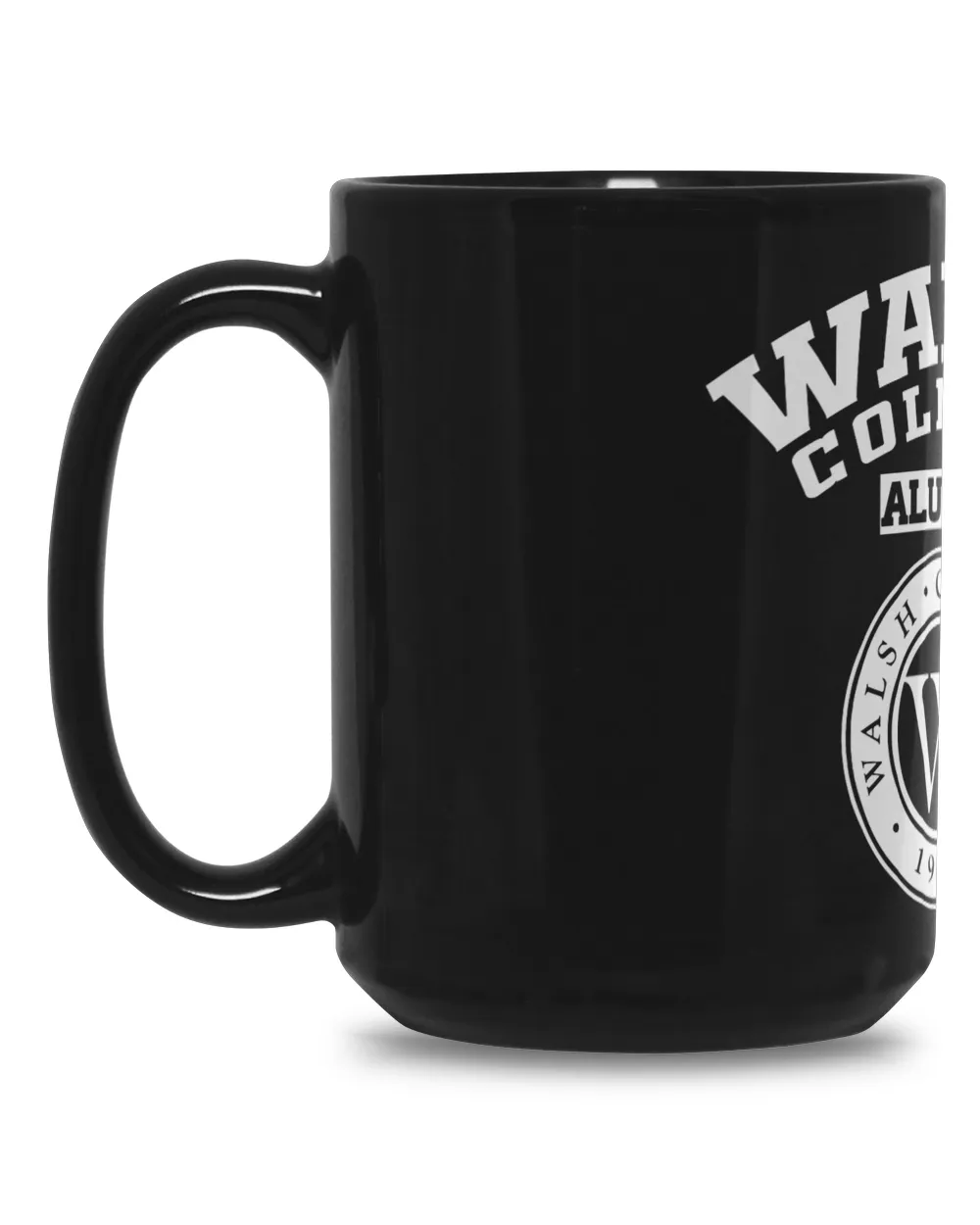 Walsh CL LGO Black Mug 15oz black 15oz