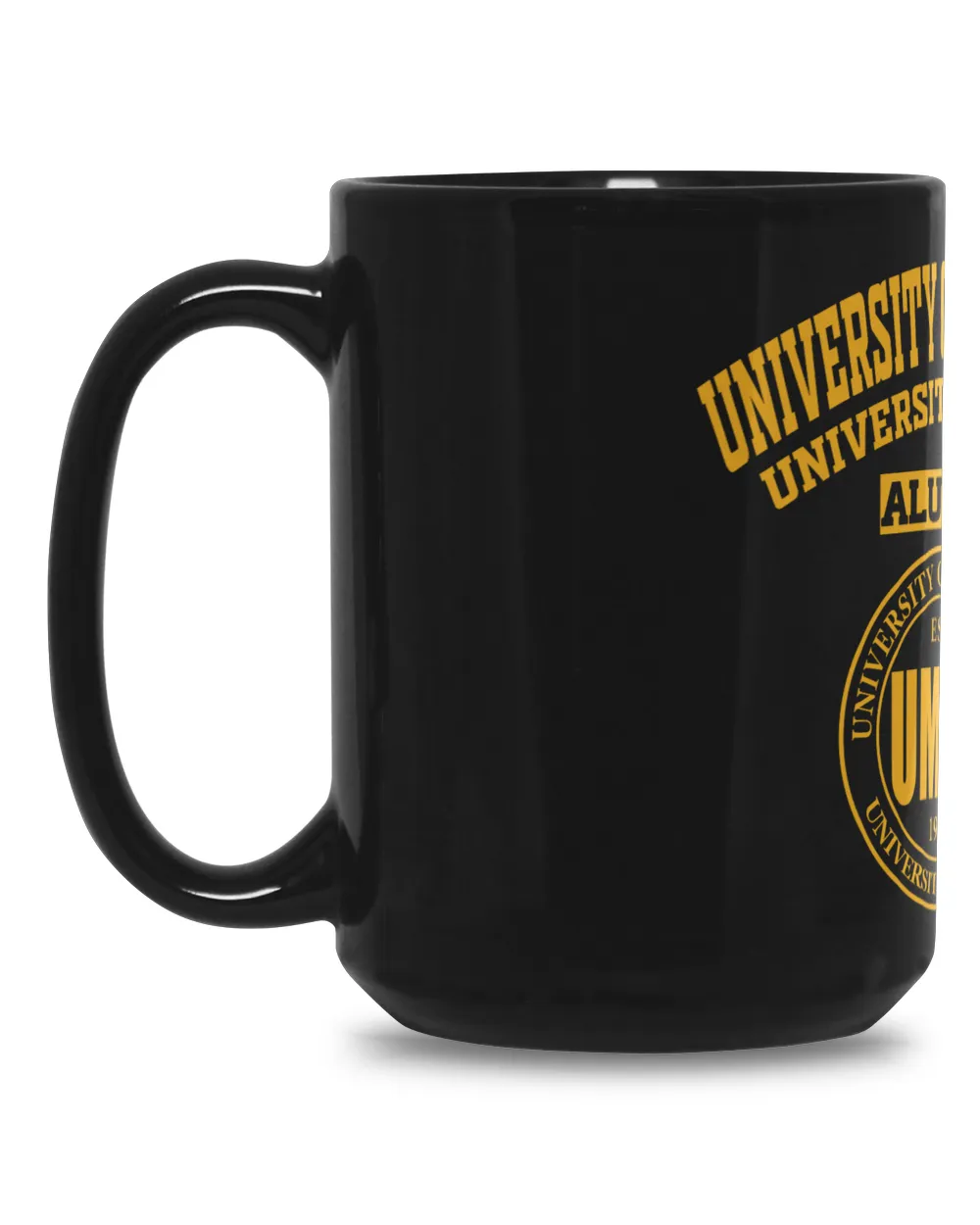 UNI of Maryland UC LGO Black Mug 15oz black 15oz