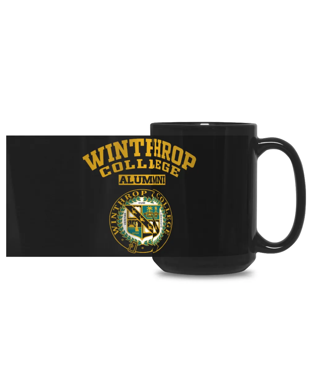 Winthrop CL LGO Black Mug 15oz black 15oz