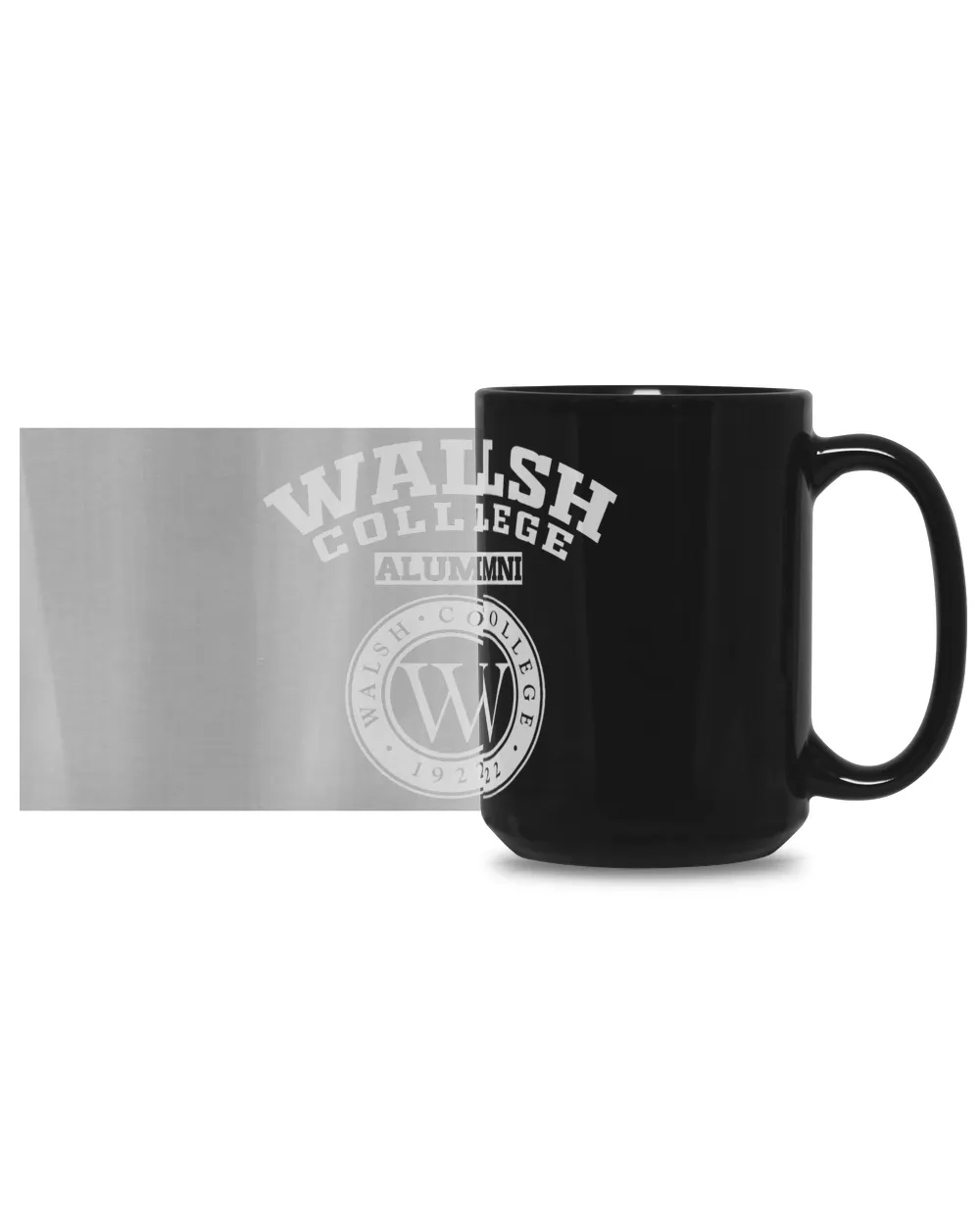 Walsh CL LGO Black Mug 15oz black 15oz