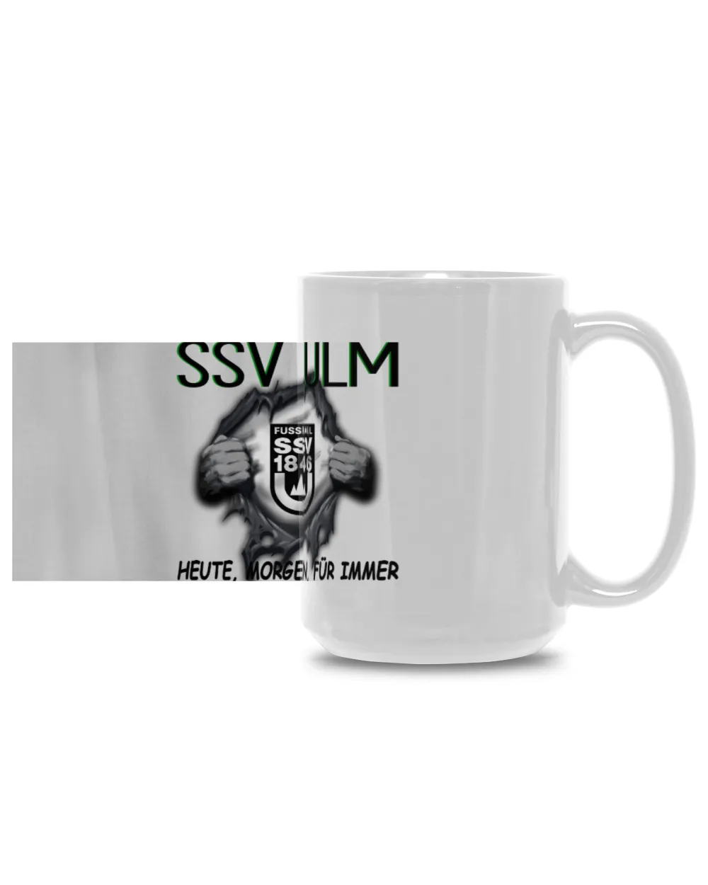 für immer SSV Ulm 1846 White Mug 15oz white 15oz