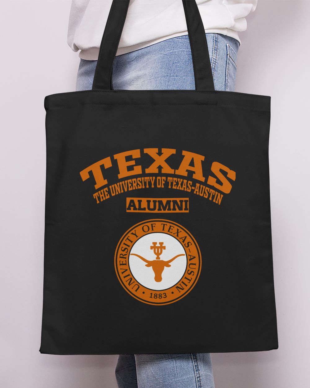 University of Texas–Austin LGO Tote Bag - Printed in the EU black onesize