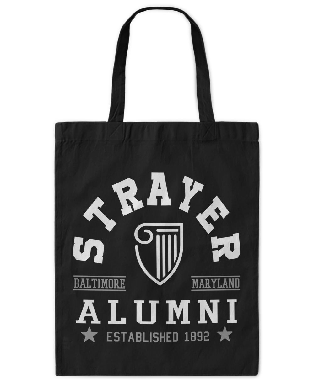 Strayer Col-Nation Tote Bag - Printed in the EU black onesize