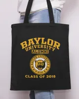 Baylor Uni Class of 2018 Tote Bag - Printed in the EU black onesize