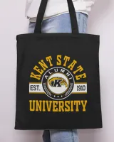 Kent State University Lgo2 Tote Bag - Printed in the EU black onesize
