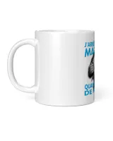 Olympique de Marseille I will only stop FRA White Mug white 11oz