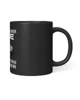 Lille OSC I will only stop FRA Black Mug 11oz black 11oz