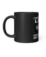 Lille OSC I will only stop FRA Black Mug 11oz black 11oz