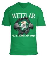 Unisex Jersey SS V-Neck T-Shirt