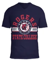 Unisex Jersey SS V-Neck T-Shirt