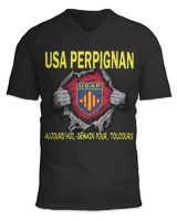 Unisex Jersey SS V-Neck T-Shirt