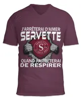 Unisex Jersey SS V-Neck T-Shirt