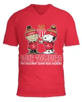 Unisex Jersey SS V-Neck T-Shirt
