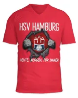 Unisex Jersey SS V-Neck T-Shirt