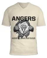 Unisex Jersey SS V-Neck T-Shirt