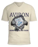 Unisex Jersey SS V-Neck T-Shirt
