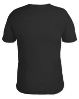 Vanderbilt University 2 LGO Unisex Jersey SS V-Neck T-Shirt black s