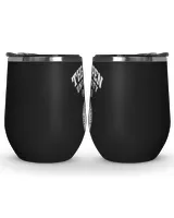 The Open Uni UK LGO Wine Tumbler (12 oz) black 12oz