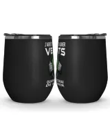 AS Saint Etienne I will only stop FRA Wine Tumbler (12 oz) black 12oz
